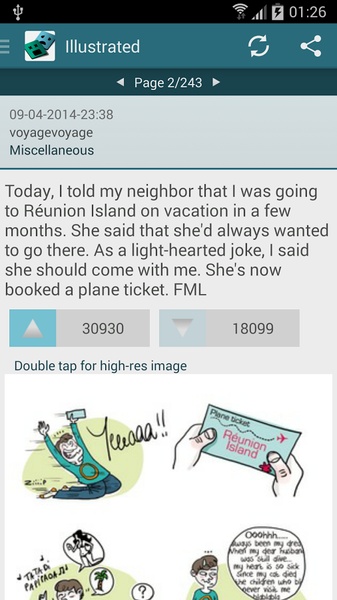 FML FMyLife.Droid - Preview 3