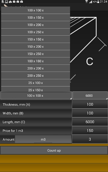 Lumber Calculator - Preview 3