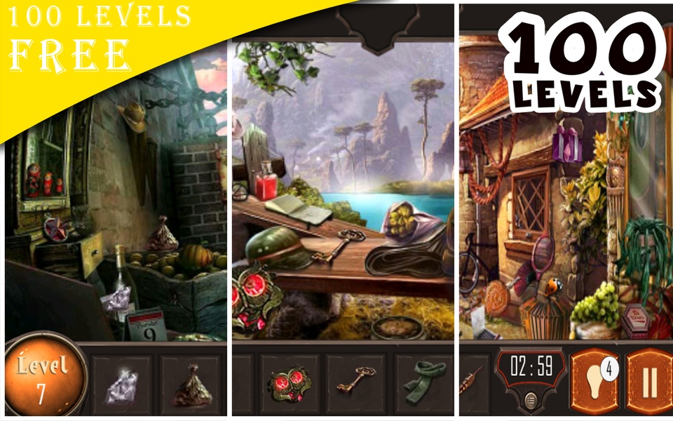 Hidden Object Game : 100 Levels of Secret of Clue - Preview 2