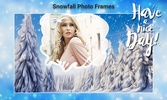 Snowfall Photo Frames screenshot 2