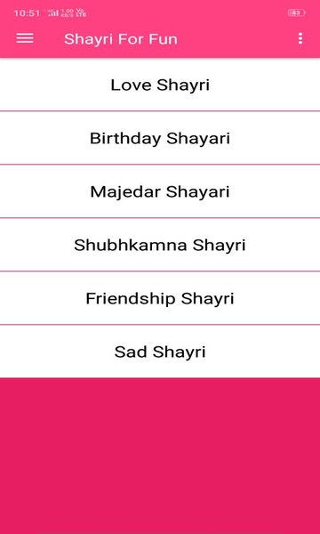 Shayri For Fun - Preview 4