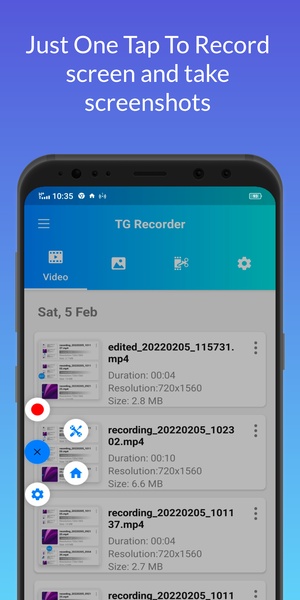 TG Recorder - Screen Recording - Preview 3