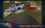 4x4 Off Road Jeep Stunt 3D screenshot 6