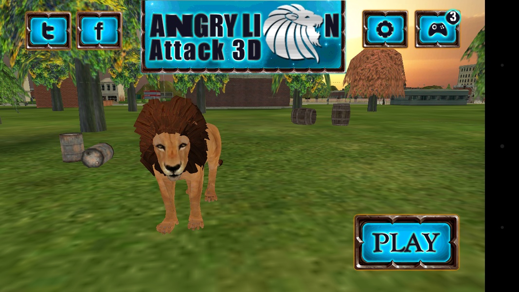 Angry Lion Attack 3D - Preview 5