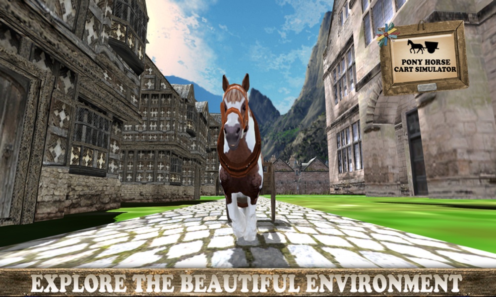 Pony Horse Cart Simulator 3D para Android - Baixe o APK na Uptodown