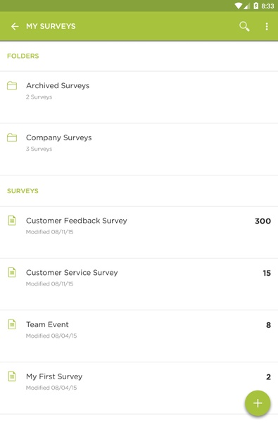 SurveyMonkey - Preview 1