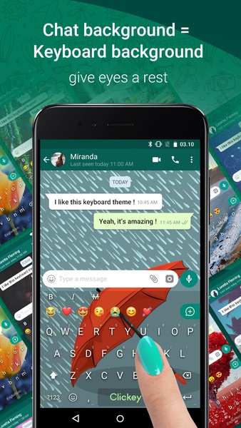 Clickey Keyboard - Transparent Keyboard - Preview 6