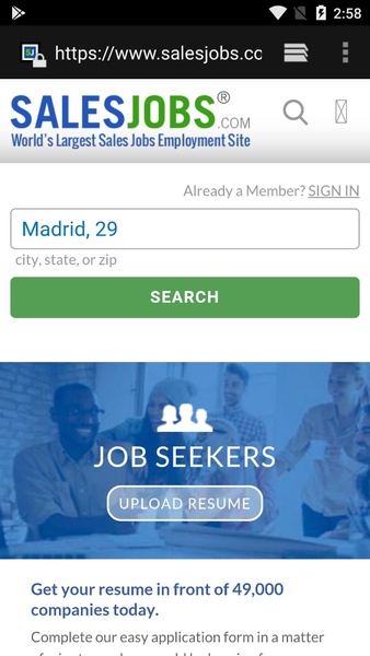 Jobfinder - Preview 1