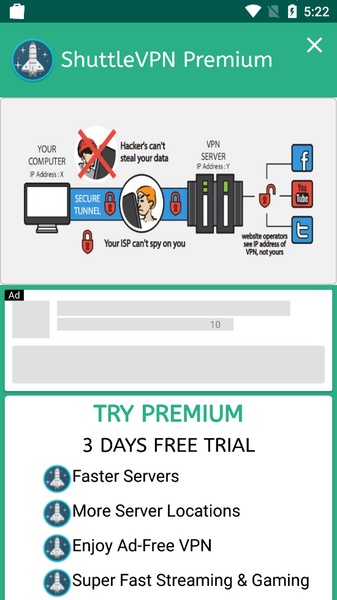 Shuttle VPN - Preview 6