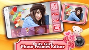 Cute Girl Photo Frames Editor screenshot 3