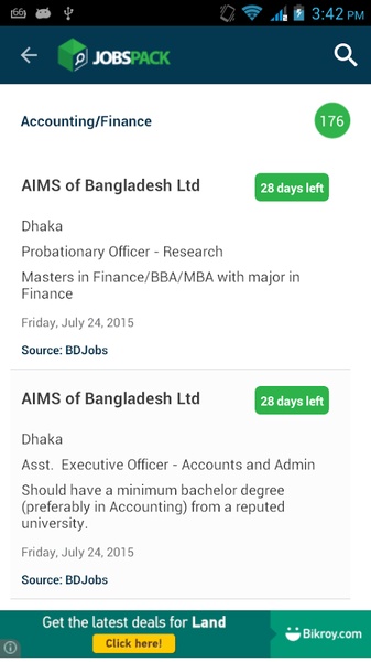 BDJobs - Preview 2