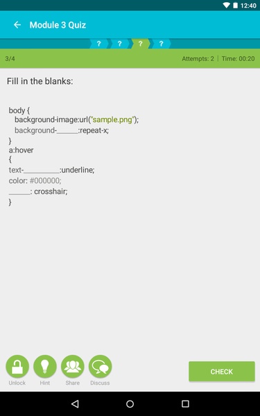 Learn CSS - Preview 4