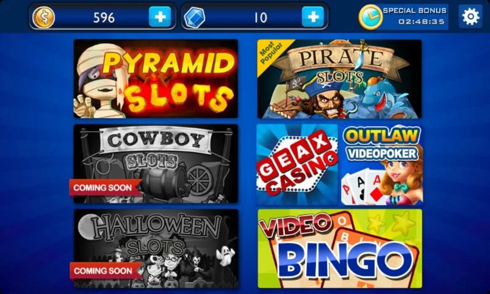 Gameworld casino app