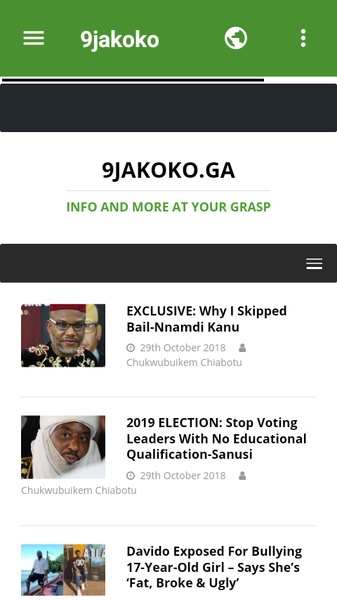 9jakoko Mobile App - Preview 1