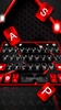Red Black Metal 2 Keyboard Background screenshot 4