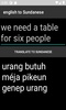 english to Sundanese translator screenshot 1