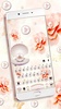 Pretty Pearl Flowers Keyboard screenshot 5