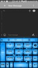 Theme x TouchPal Led Blue screenshot 2