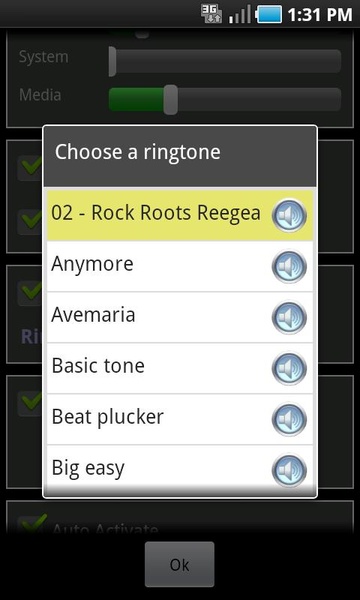 Android Audio Profile (free) - Preview 1