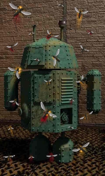 Steam punk droid - Preview 4