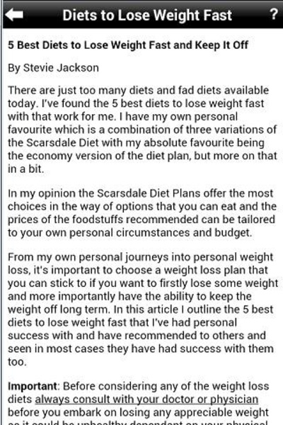 How To Lose Weight Quickly - Preview 2