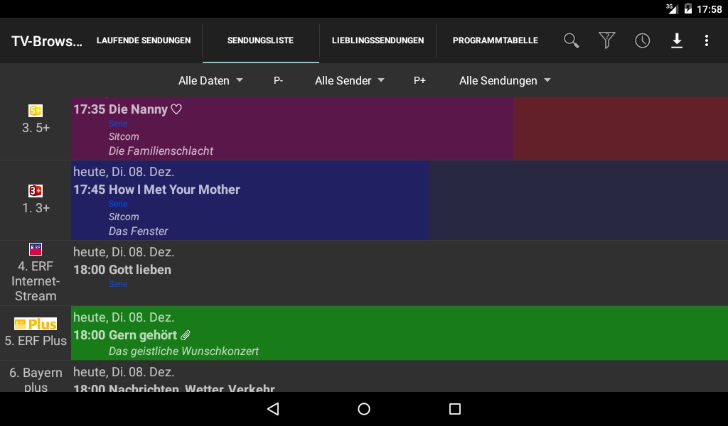 TV-Browser - Preview 5