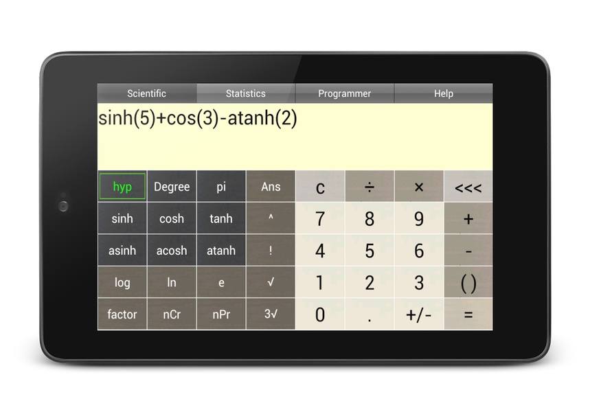 Pi Scientific Calculator - Preview 2