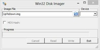 Win32 Disk Imager screenshot 1