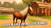 Farm Pony Horse Ride 3D screenshot 1