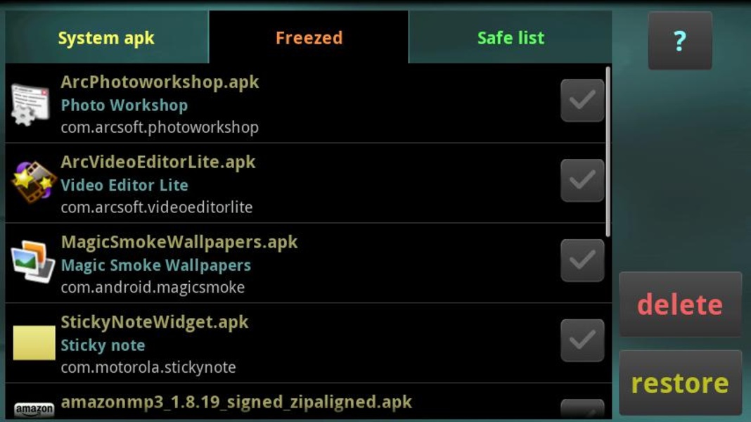SystemApk Manager - Preview 2