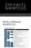 250 Excel shortcuts screenshot 4