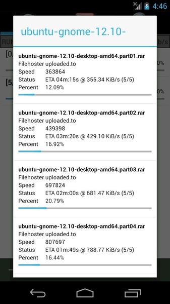 JDownloaderRC - Preview 4