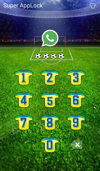 Applock Theme Goal Football - Preview 2