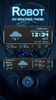 Robot GOLauncher EX Weather 2in1 screenshot 2