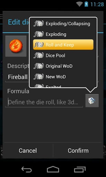 Quick Dice Roller - Preview 4
