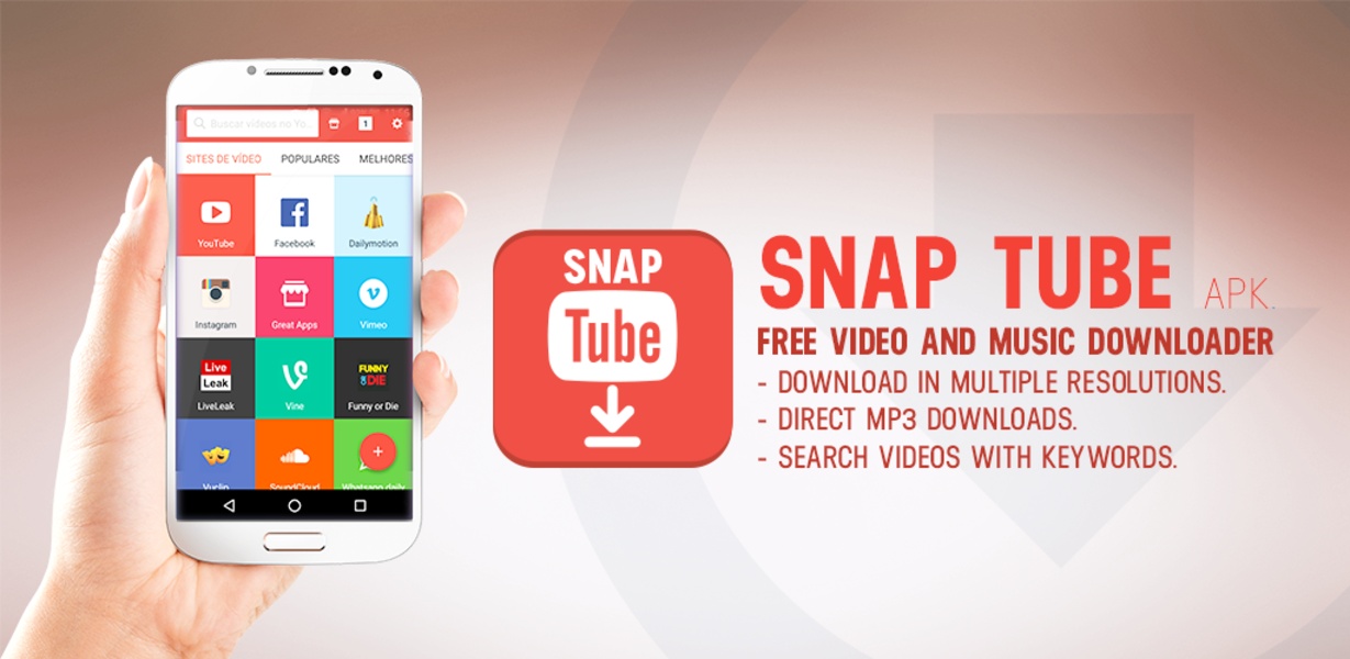 Snaptube  downloader & MP3 converter para Android - Baixe o APK na  Uptodown