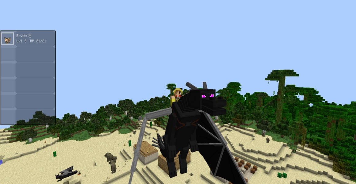 Dragon Mounts Mod For MCPE - Preview 2