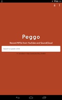 Peggo - YouTube to MP3 Converter screenshot 1