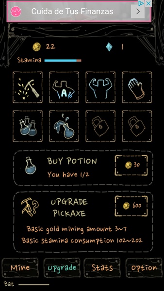 Golden pickaxe: mine clicker - Preview 3