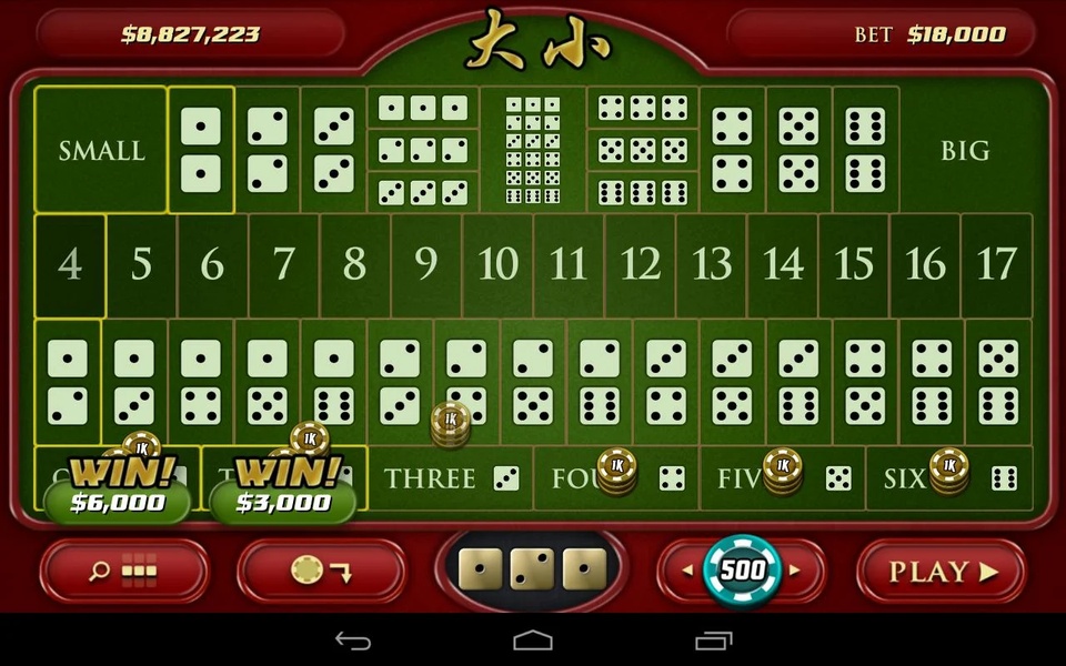 SicBo Dice Game for Android - Download the APK from Uptodown