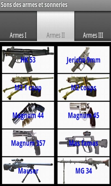 Guns sounds and ringtones - Preview 4