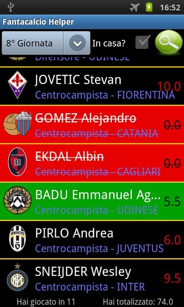 Fantacalcio Helper - Preview 1