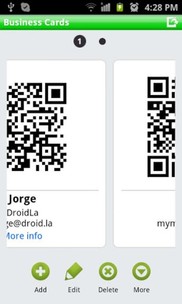 QR Droid - Preview 1