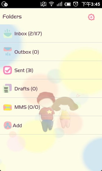 GOSMS ZCC Theme - Preview 3