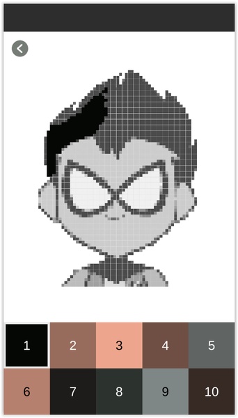 PixelArt teen titans Go - Preview 3