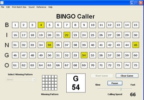 Bingo Caller针对于windows 从uptodown上免费地下载它