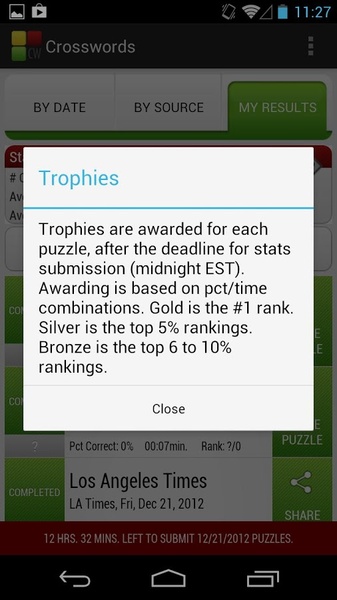 Crossword Puzzle - Preview 1