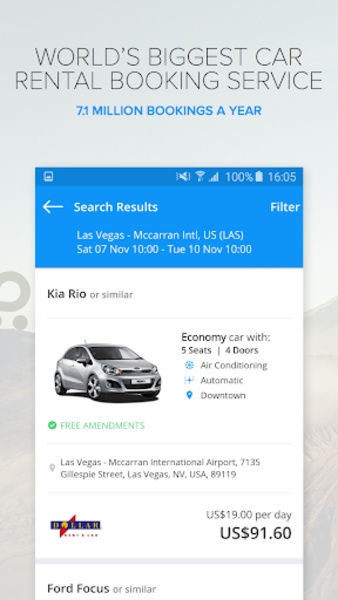 Rentalcars - Preview 2