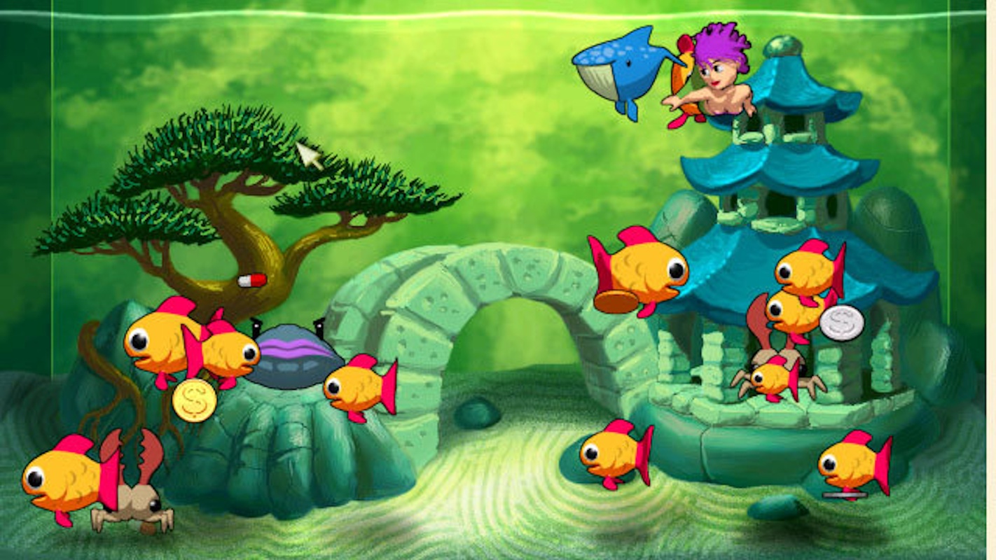 Insaniquarium Deluxe Mobile screenshot