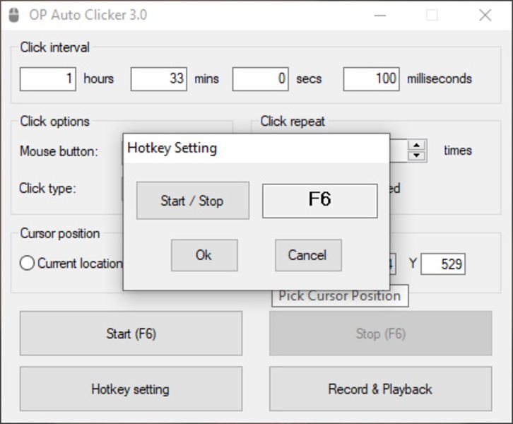 Auto Clicker for Windows